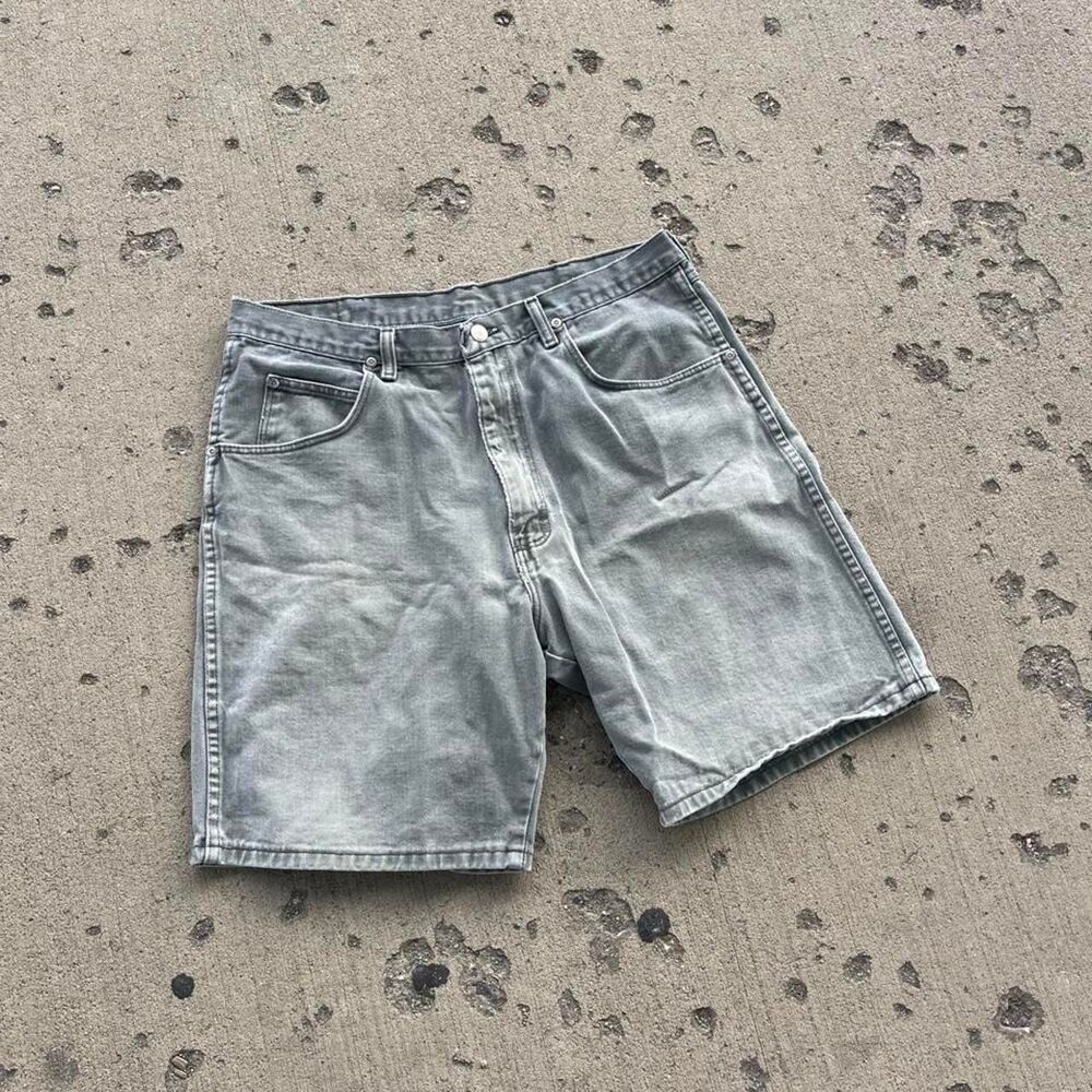 Wrangler Streetwear Y2K Silver Greenish Jorts